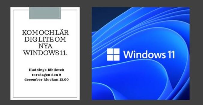 Vi lär oss grunderna i Windows 11